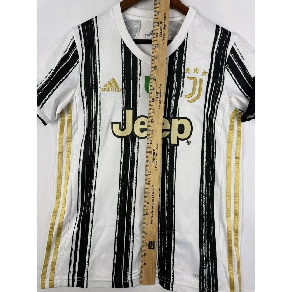 JUVENTUS ADIDAS 2020/2021 FOOTBALL SOCCER HOME JERSEY #7 RONALDO SIZE S EI9894